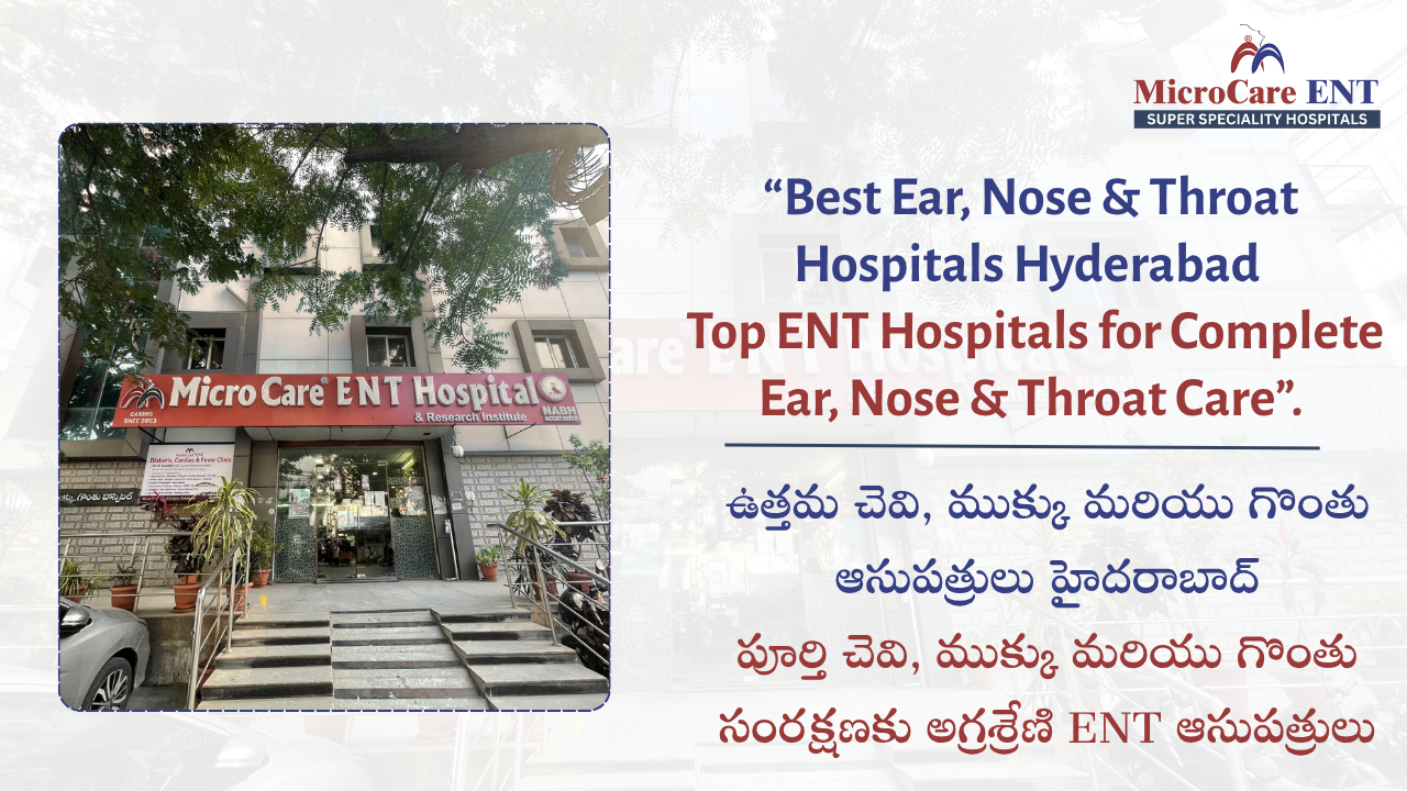 Tympanoplasty surgery in Hyderabad – Microcare ENT Hospital ear surgery
