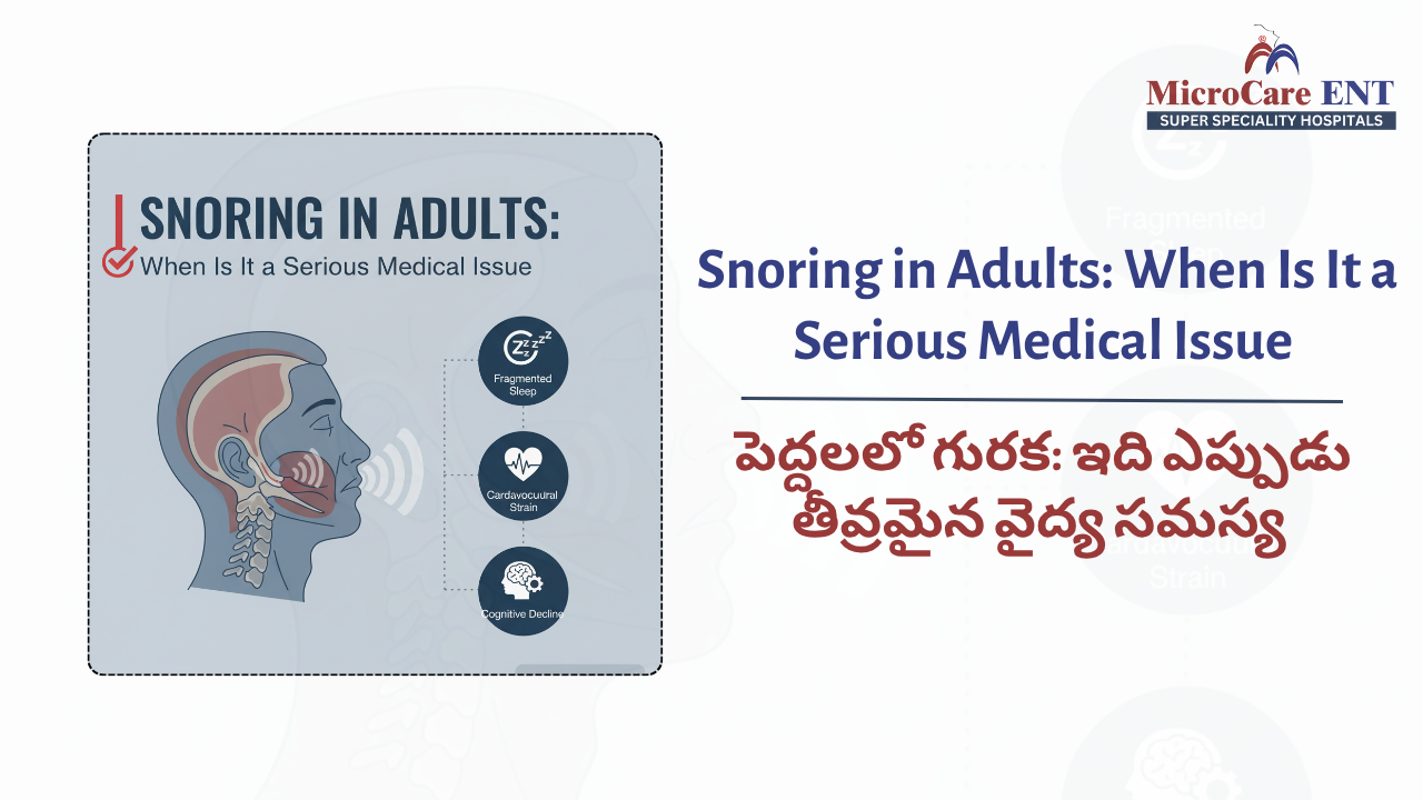Snoring Treatment | MicroCare ENT Hospital Hyderabad