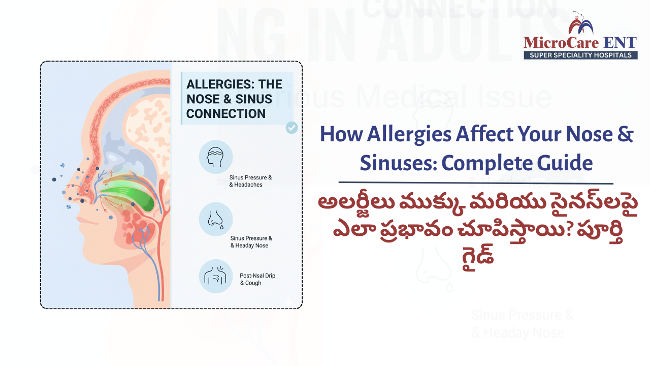 allergies affecting nose and sinuses explained by ent specialist