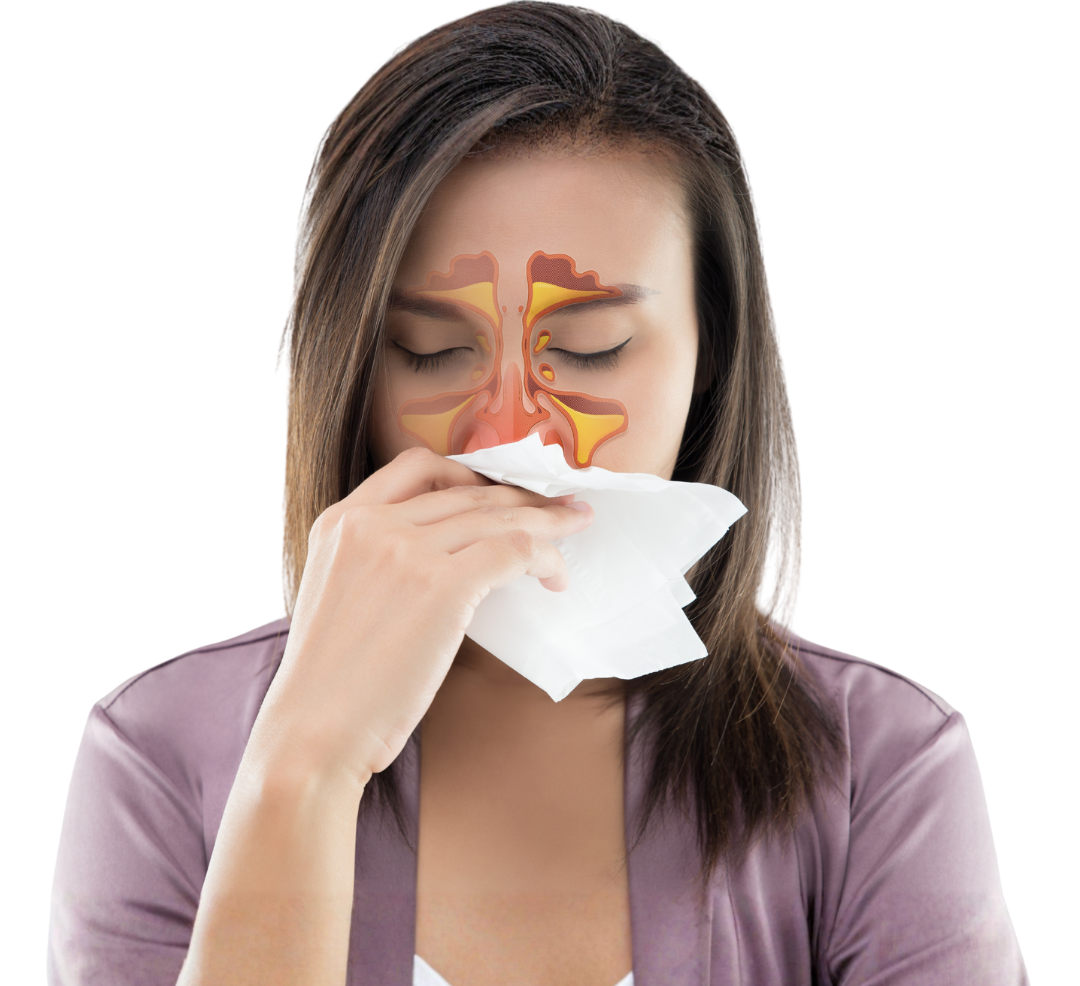 sinus symptoms facial pain nasal congestion headache Hyderabad