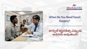 tonsil surgery ENT specialist Kukatpally Hyderabad coblation tonsillectomy