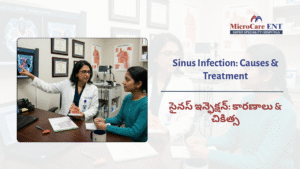 sinus treatment Kukatpally Hyderabad ENT specialist nasal blockage relief