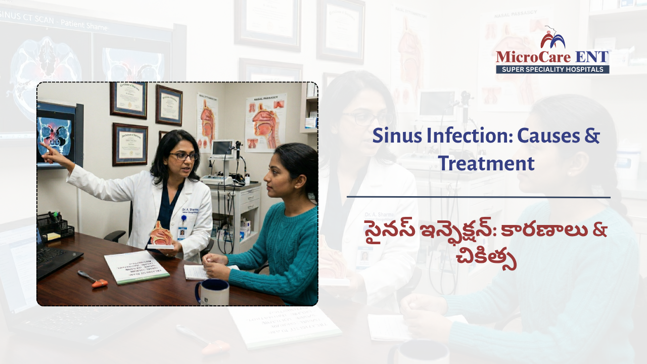 Sinusitis Treatment in Kukatpally Hyderabad | Best ENT Care