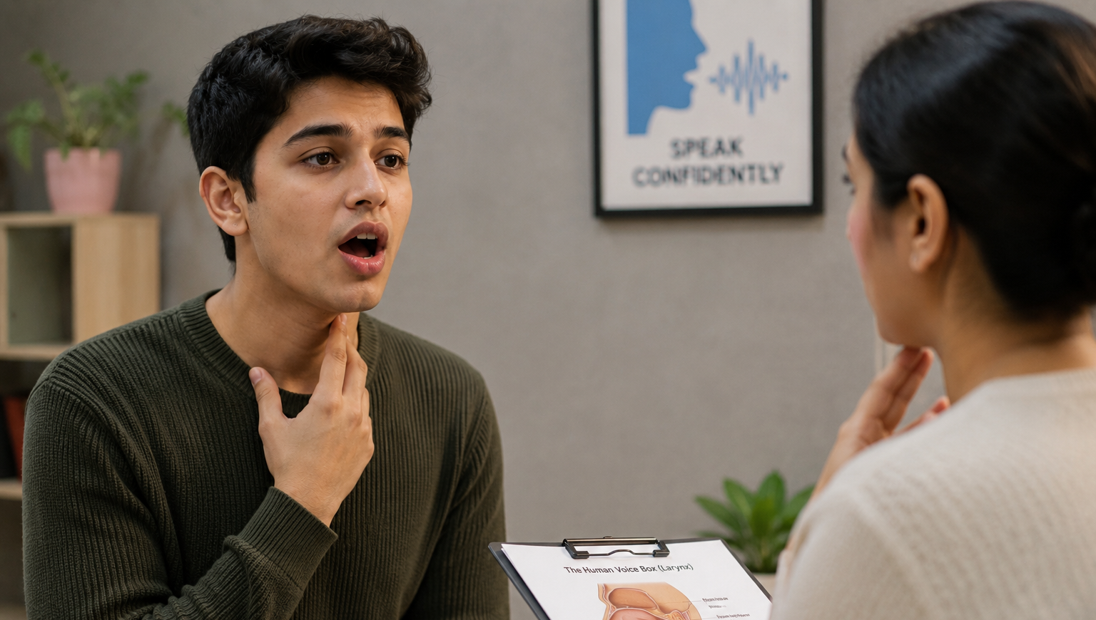 puberphonia voice therapy vs surgery Hyderabad