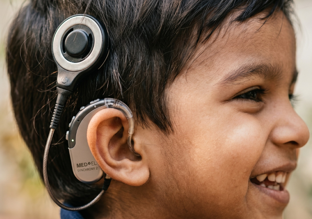 cochlear implant device hearing loss treatment Hyderabad ENT