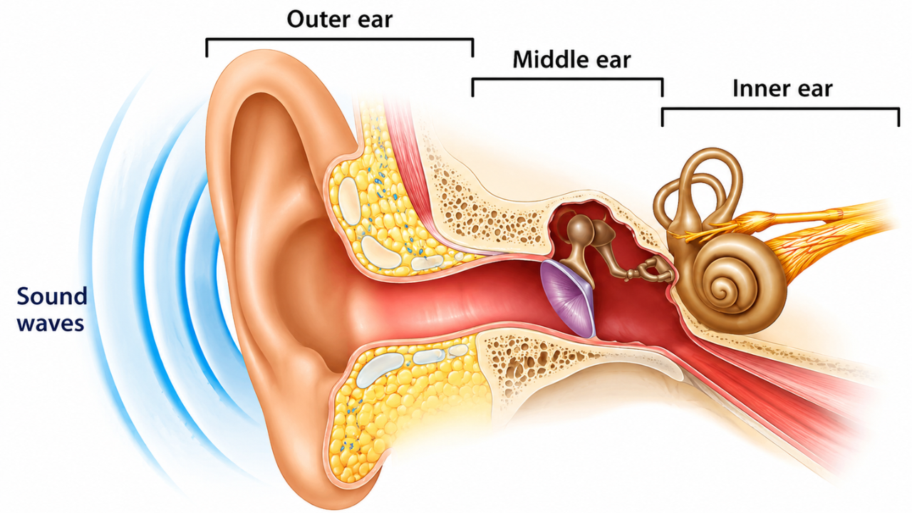 slow hearing loss symptoms ear problems Hyderabad