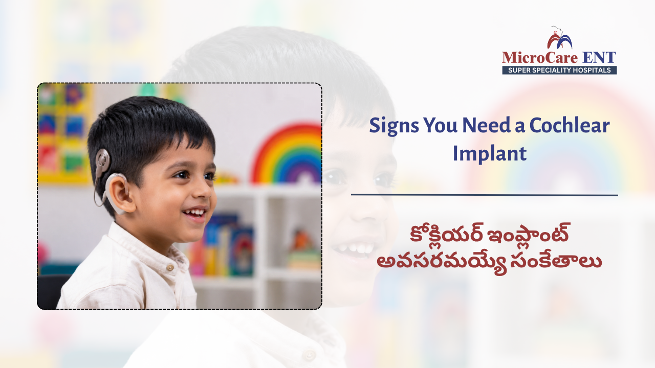 ENT doctor evaluating hearing loss patient Hyderabad