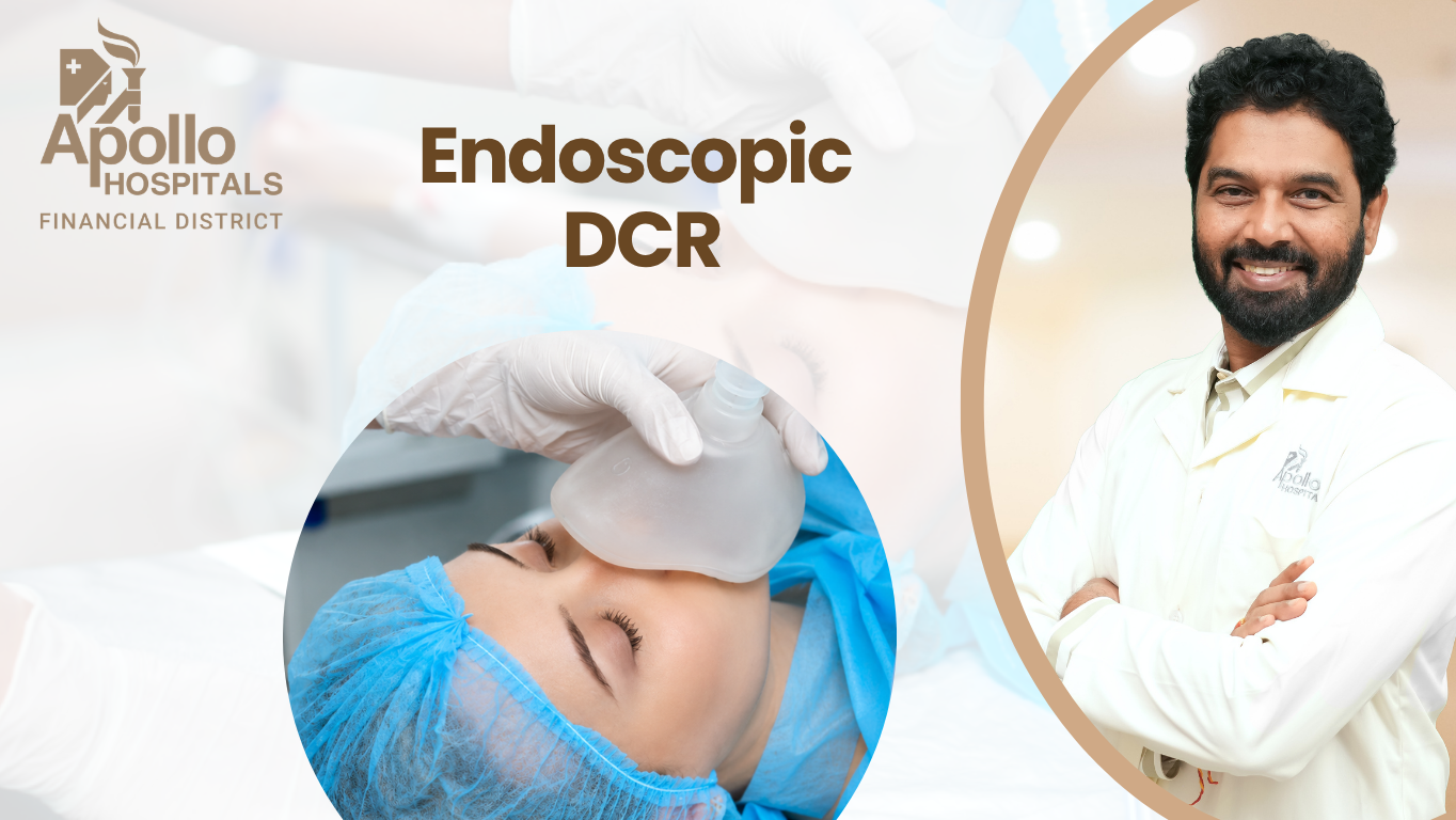 Endoscopic DCR and watering eye surgery in Hyderabad