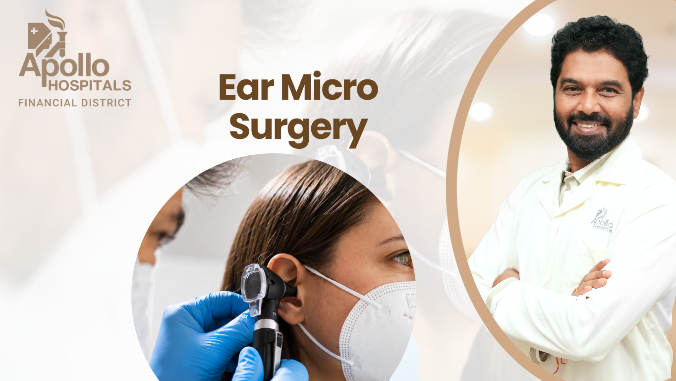 Micro ear surgery and tympanoplasty in Hyderabad