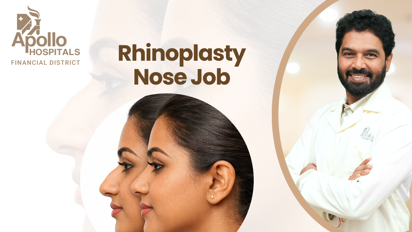 Rhinoplasty and nasal reconstruction in Hyderabad