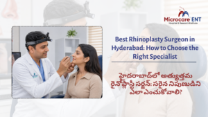 Best Rhinoplasty Surgeon in Hyderabad
